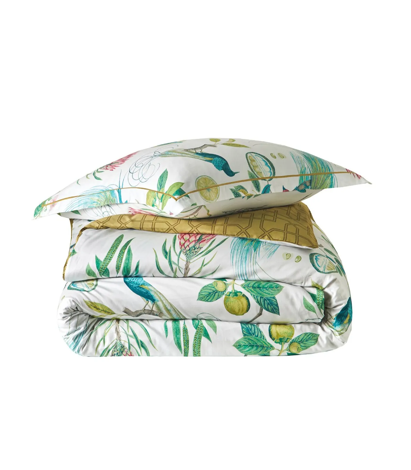 Discount PARADESIA Ocre - Laken Satijn katoen Lakens