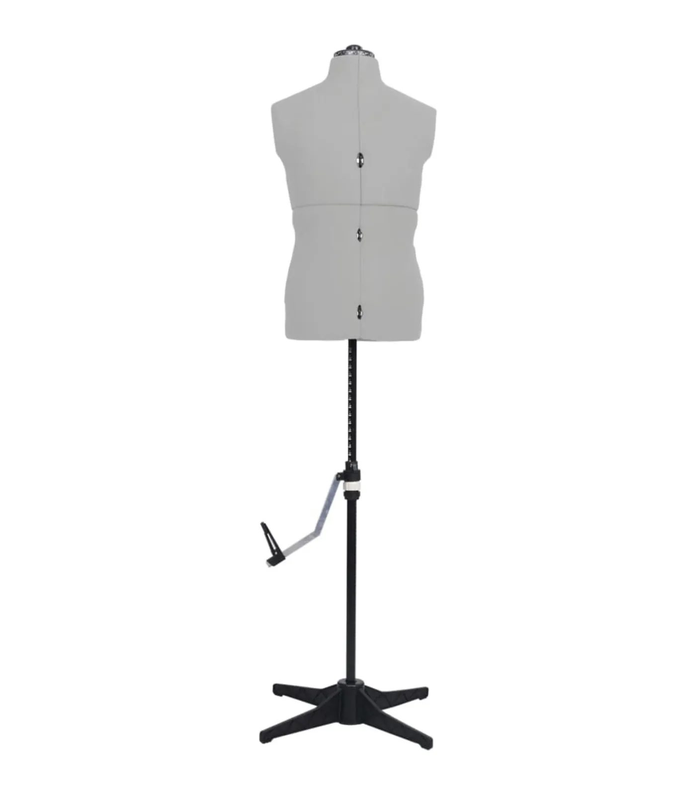 Discount Paspop verstelbaar man maat 37-45 grijs Organiseren