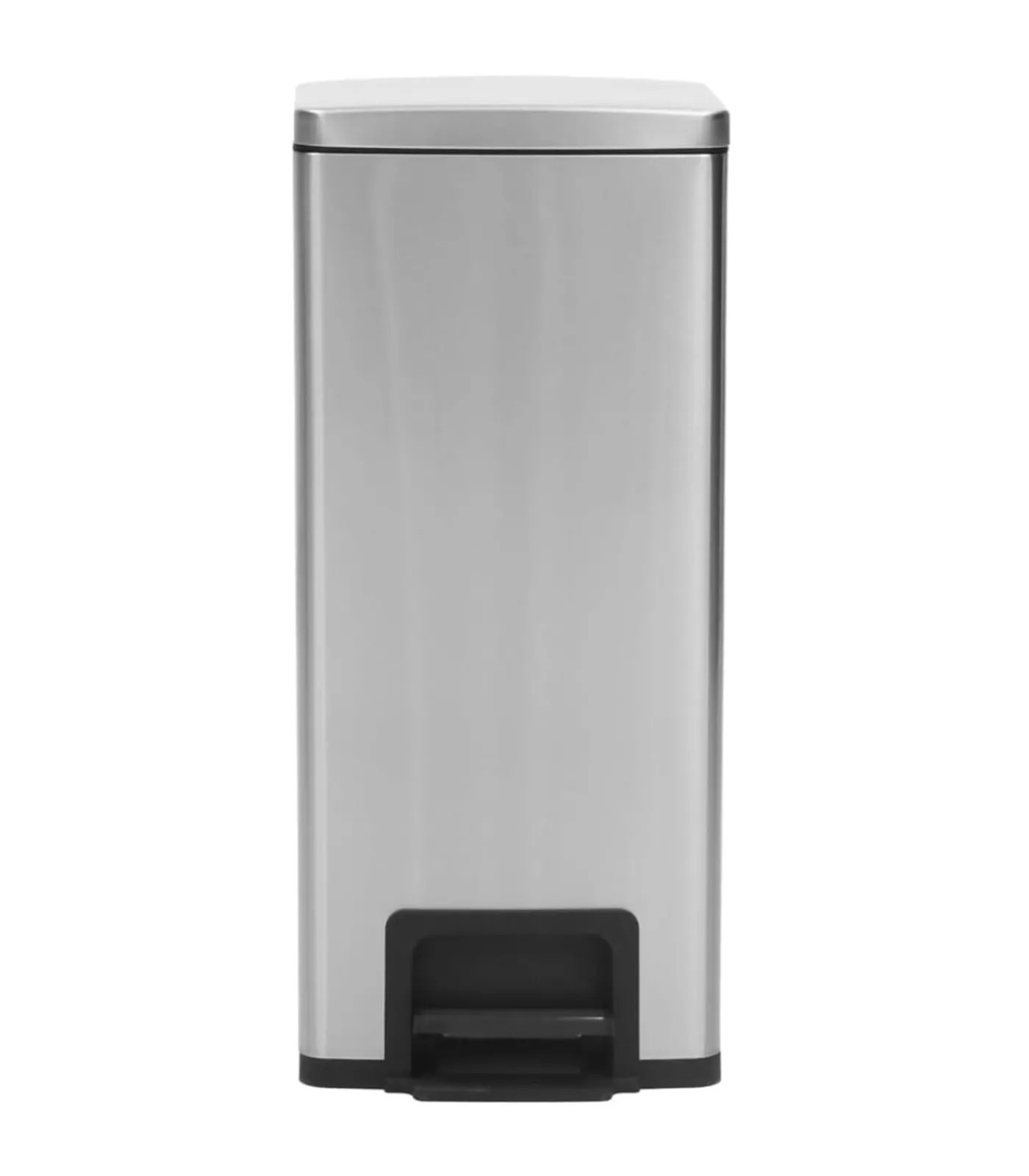 New Pedaalemmer met anti-vingerafdruk 30 L RVS zilverkleurig Manden En Bakken