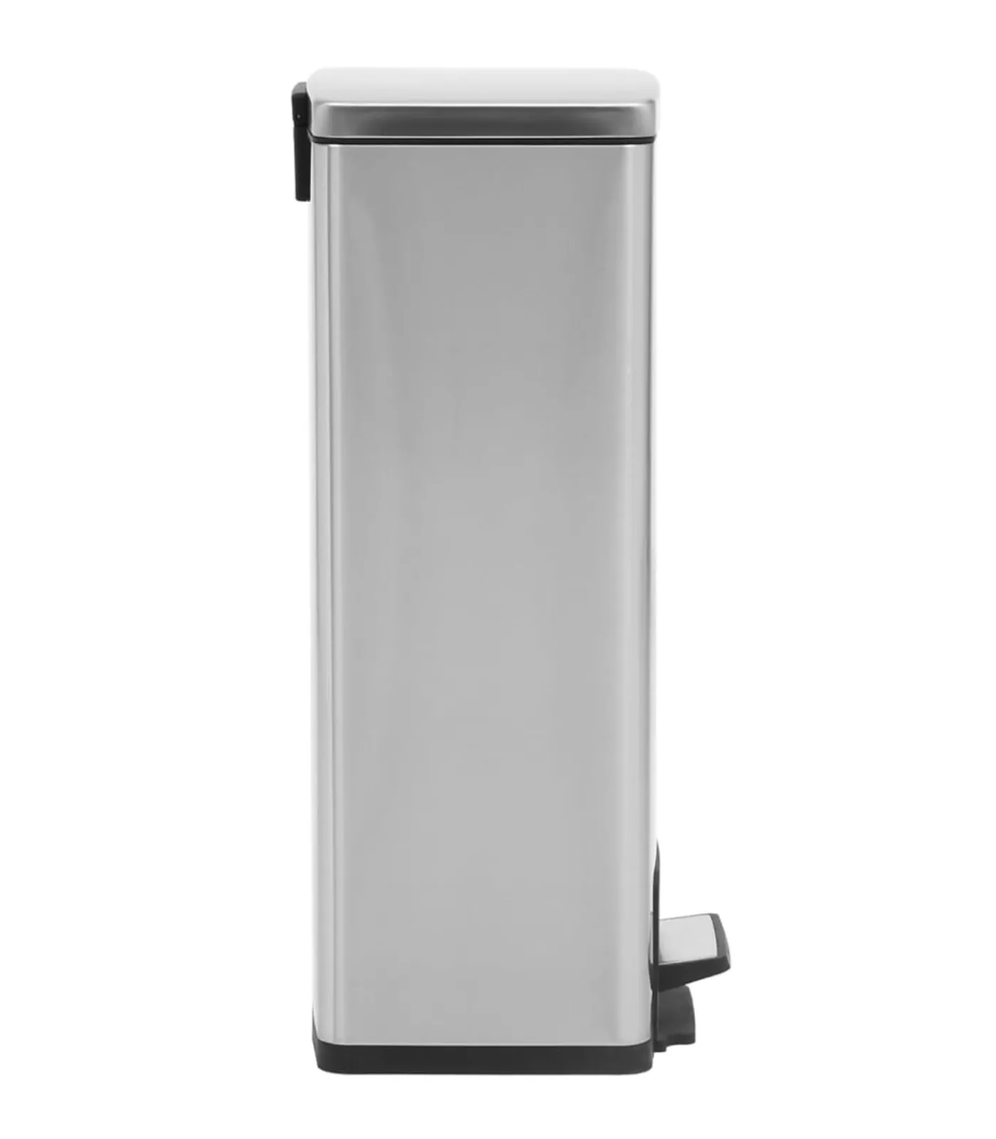 New Pedaalemmer met anti-vingerafdruk 30 L RVS zilverkleurig Manden En Bakken