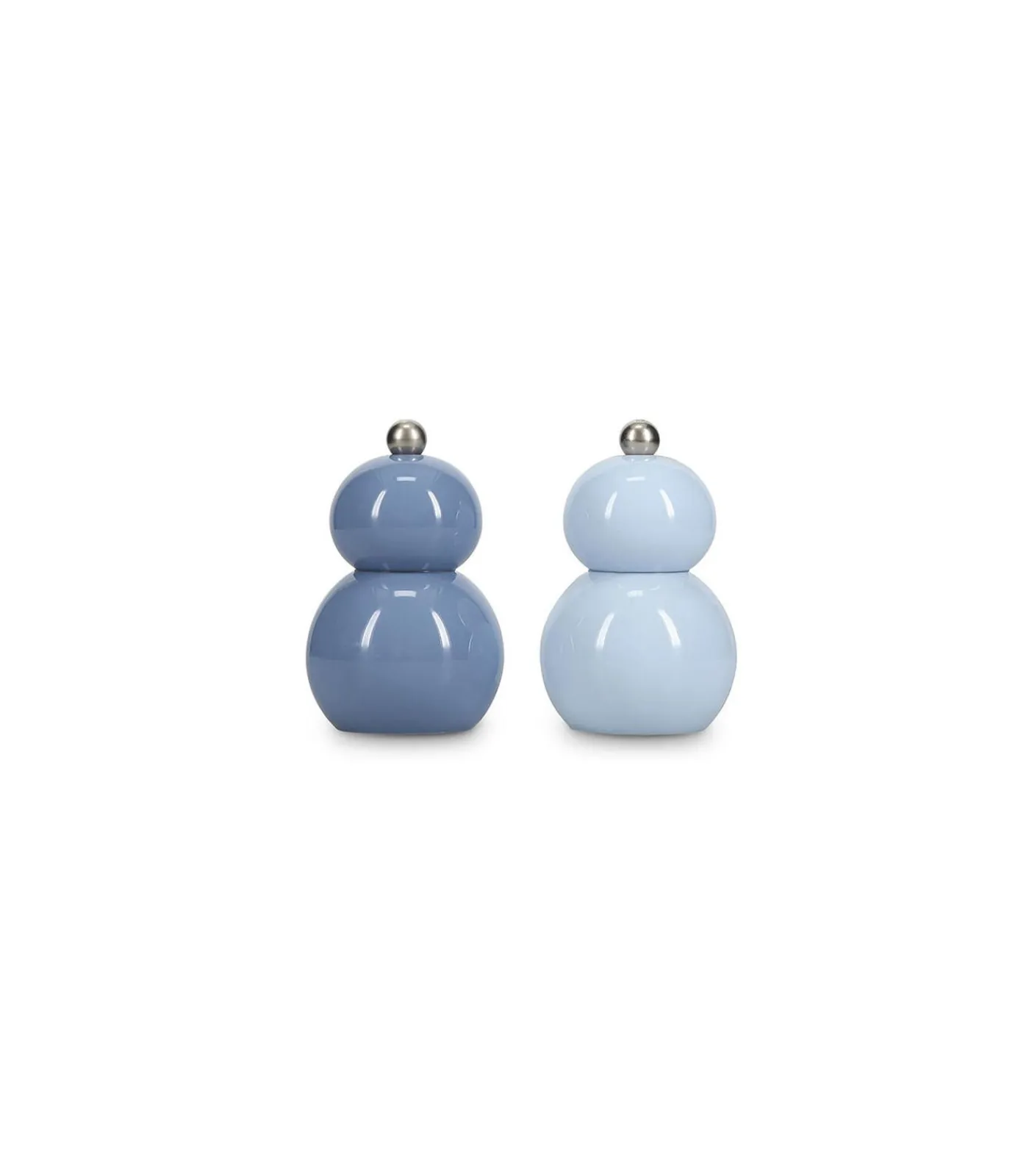 Outlet Peper/zoutmolen H12cm blauw Betty - set/2 Keukenaccessoires