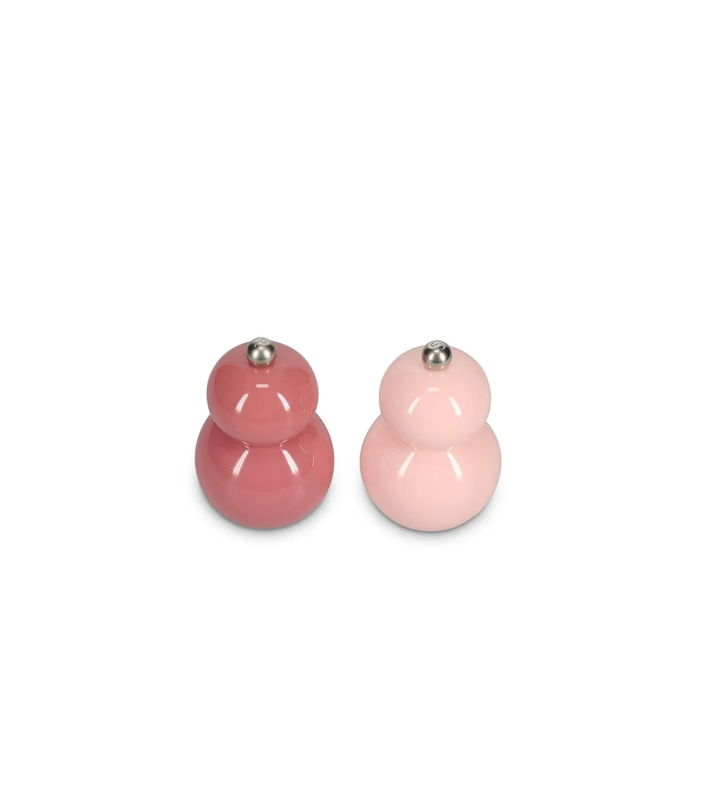 Sale Peper/zoutmolen H12cm roze Betty - set/2 Keukenaccessoires