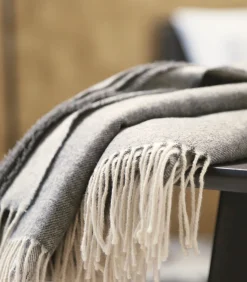 Discount PEROU gris - Plaid Baby Alpaca Bedspreien