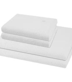 Discount Pique 4-delige handdoekenset Badset