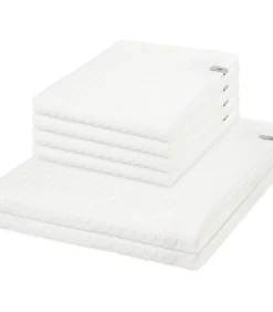 Outlet Piquee - 6-delige handdoeken set Badset