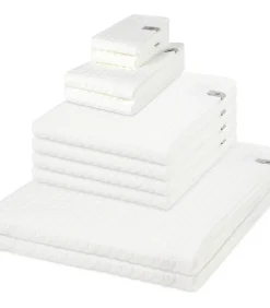 Clearance Piquee - 8-delige handdoekenset Badset