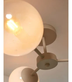 Best Plafonniere Aspen - Zand - 54x54x22.5cm Hanglampen