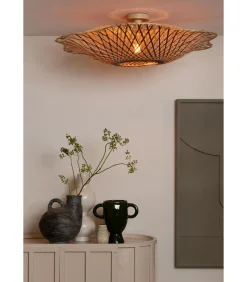 Hot Plafonniere Madura - Naturel - Ø22cm Hanglampen