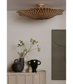 Hot Plafonniere Madura - Naturel - Ø22cm Hanglampen