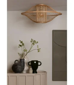 New Plafonniere Maui - Naturel - Ø70cm Hanglampen