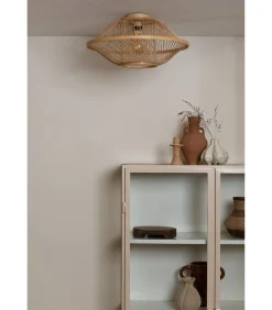 Outlet Plafonniere Maui - Naturel - Ø50cm Hanglampen
