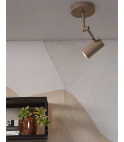 Clearance Plafonniere Montreux - Grijs - 11x6x28cm Hanglampen