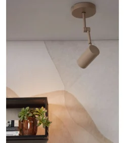 Clearance Plafonniere Montreux - Grijs - 11x6x28cm Hanglampen