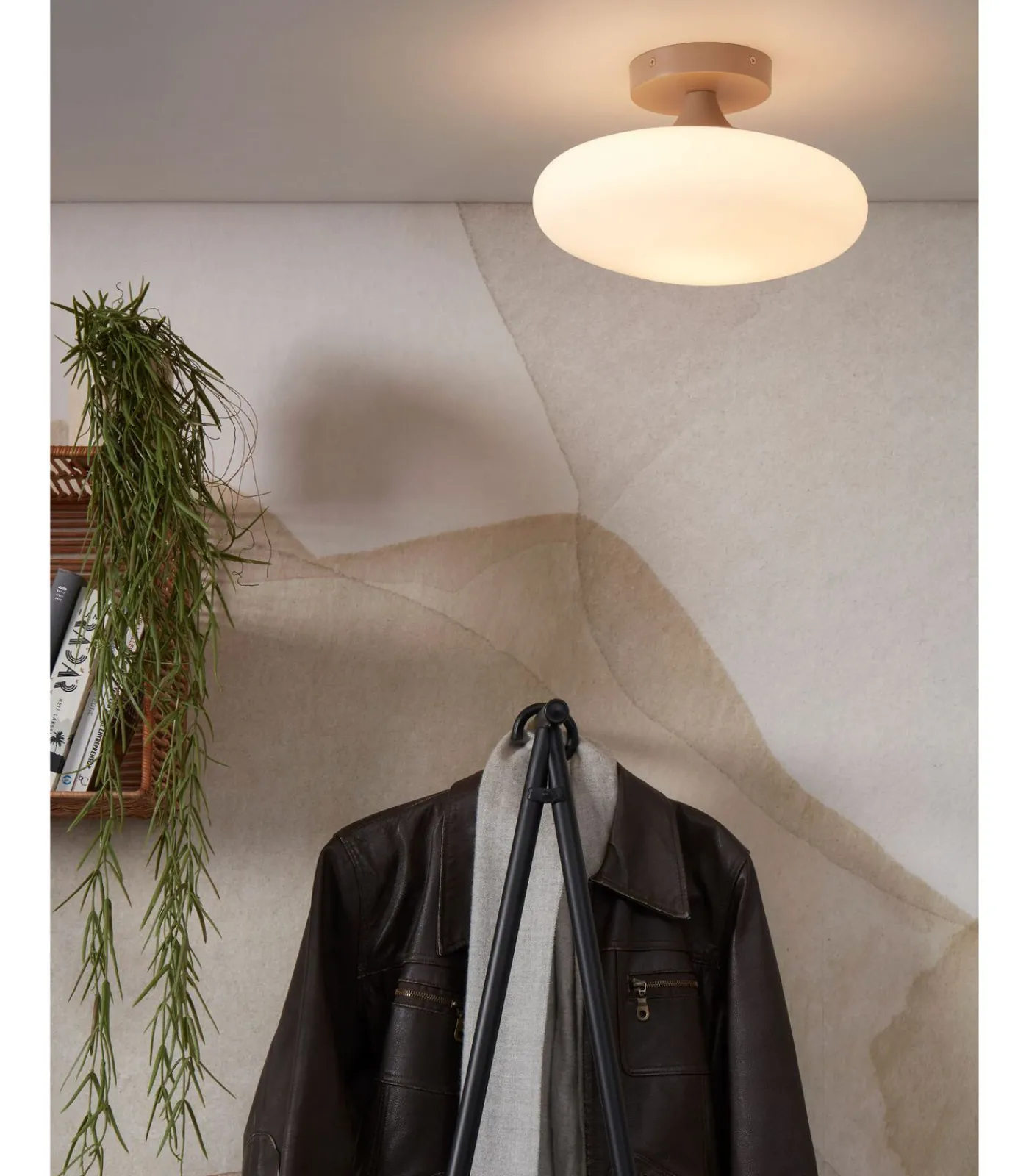 New Plafonniere Sapporo - Wit - 28.5x18.5x28.5cm Hanglampen