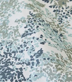 Outlet Plat laken van katoenperkal, PLANTEN MIST Lakens