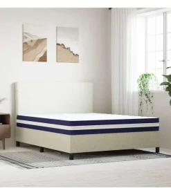 New Pocketveringmatras middelhard-hard 160x200 cm Super King Size Matrasbeschermer