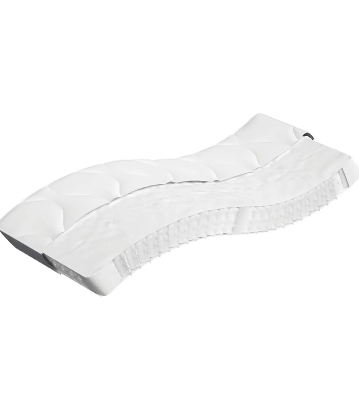 Clearance Pocketveringmatras middelhard 90x220 cm Matrasbeschermer