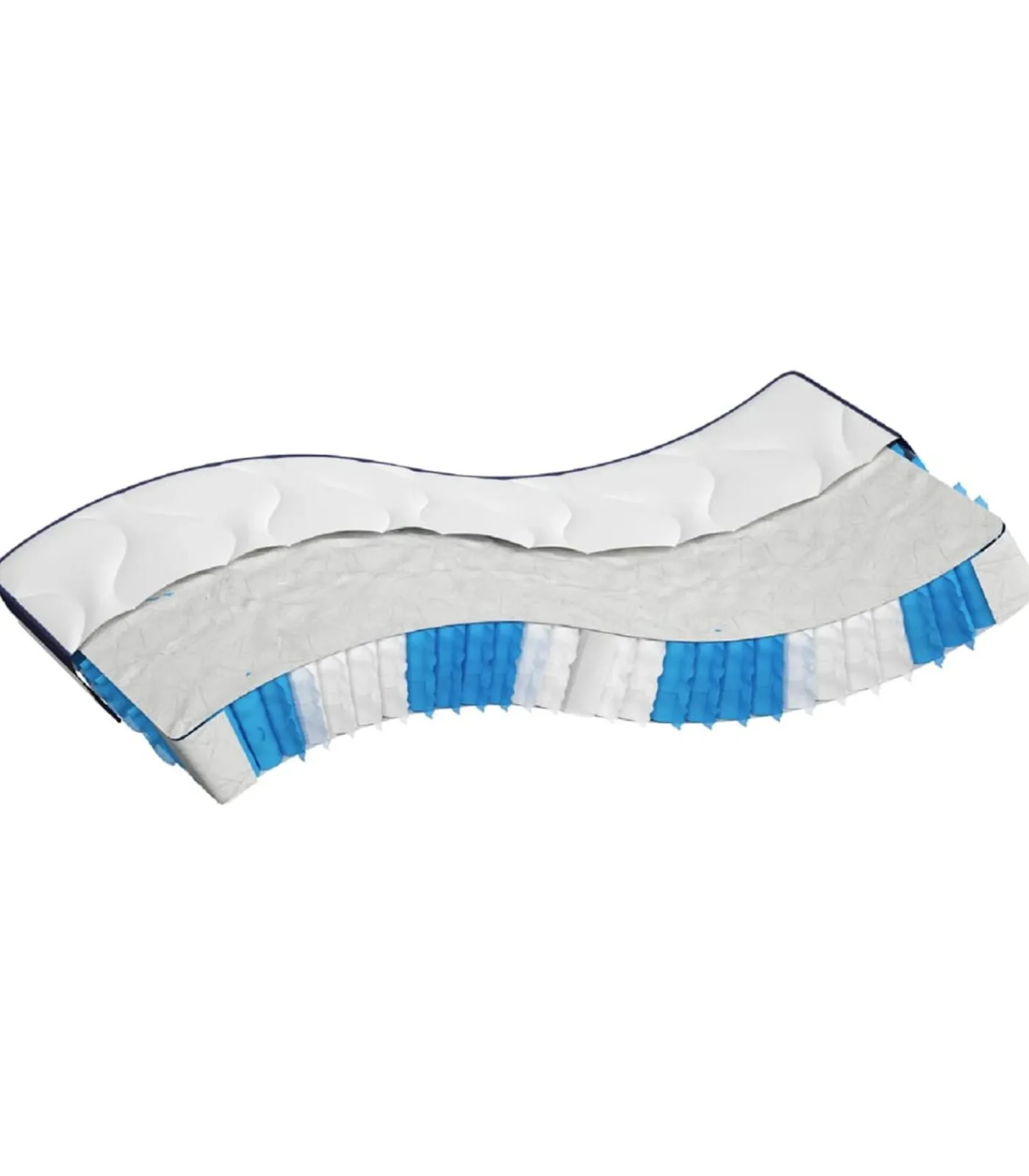 Discount Pocketveringmatras middelhard-hard 100x200 cm Matrasbeschermer