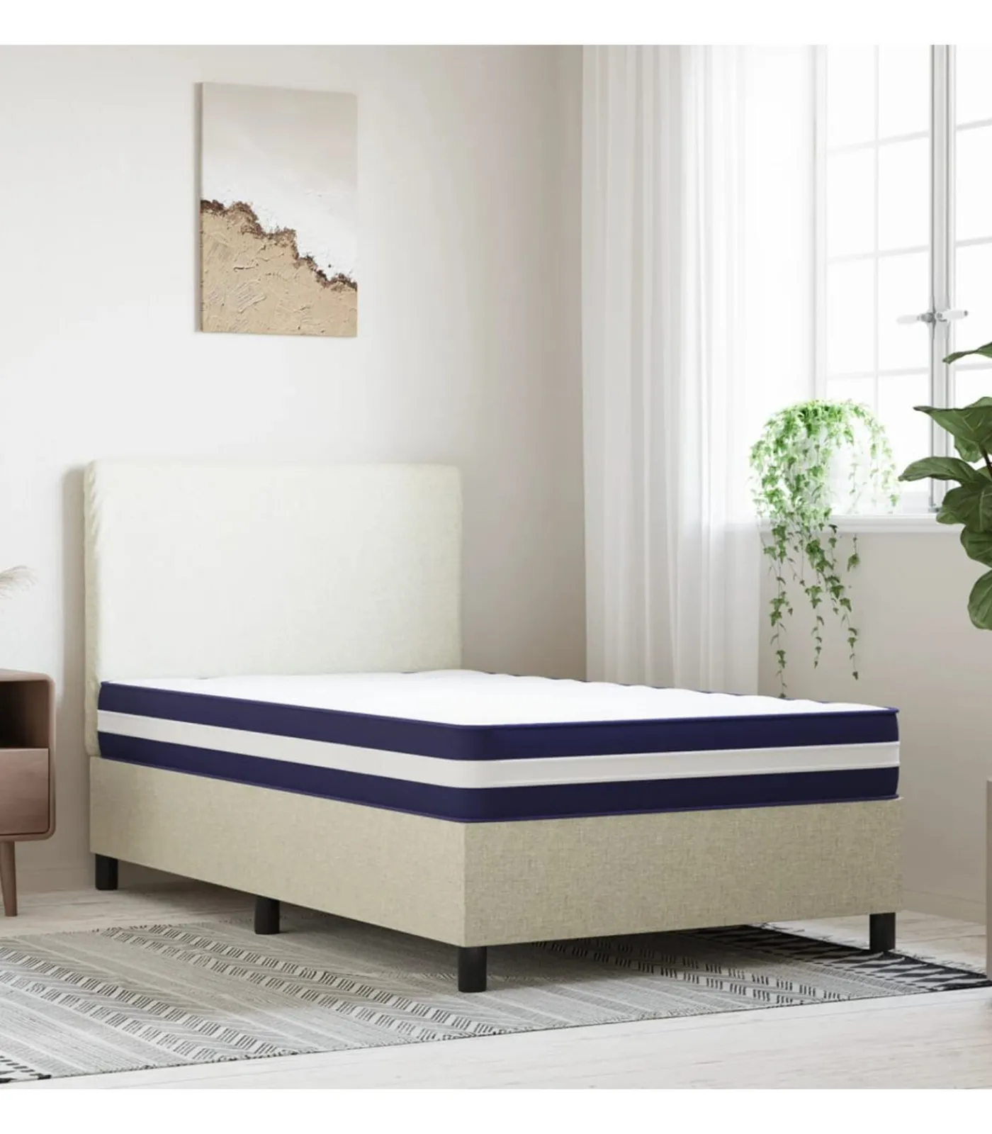 Discount Pocketveringmatras middelhard-hard 100x200 cm Matrasbeschermer