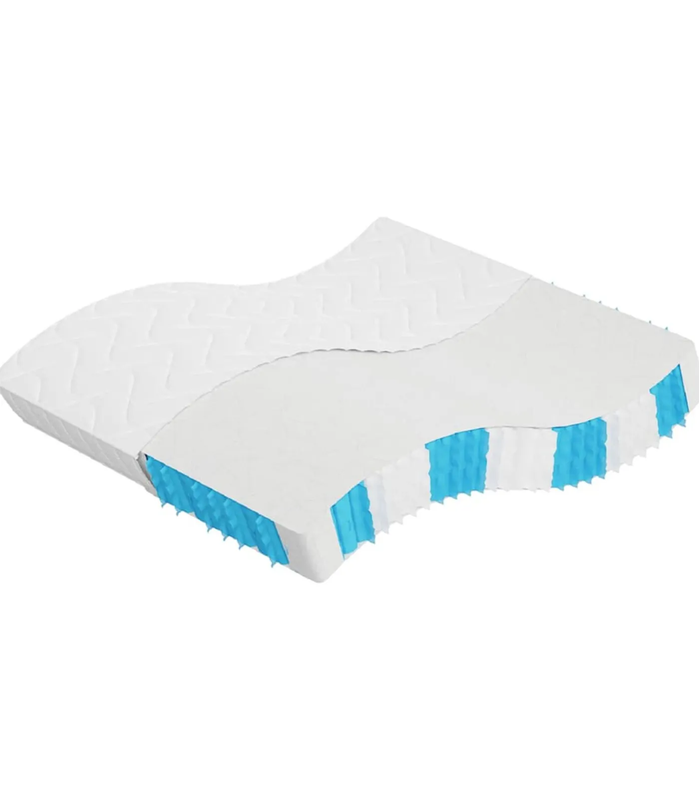 Clearance Pocketveringmatras middelhard-hard 180x200 cm Matrasbeschermer