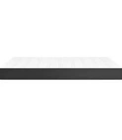 Clearance Pocketveringmatras 140x200x20 cm kunstleer zwart Matrasbeschermer