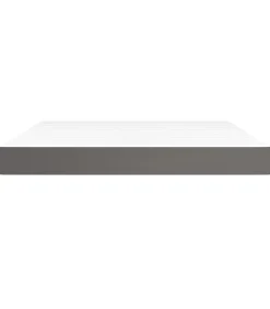 Sale Pocketveringmatras 180x200x20 cm kunstleer grijs Matrasbeschermer