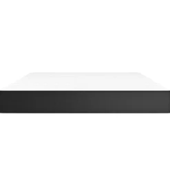 New Pocketveringmatras 140x190x20 cm kunstleer zwart Matrasbeschermer