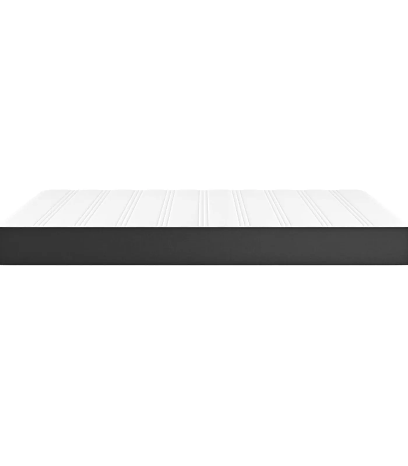 New Pocketveringmatras 140x190x20 cm kunstleer zwart Matrasbeschermer