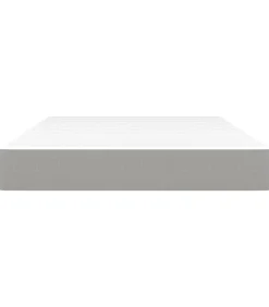 Sale Pocketveringmatras 120x200x20 cm stof lichtgrijs Matrasbeschermer