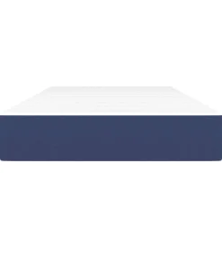 Clearance Pocketveringmatras 100x200x20 cm stof blauw Matrasbeschermer