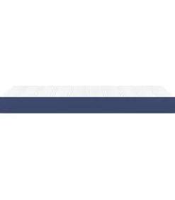 Clearance Pocketveringmatras 100x200x20 cm stof blauw Matrasbeschermer