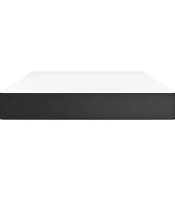 Best Pocketveringmatras 120x200x20 cm kunstleer zwart Matrasbeschermer