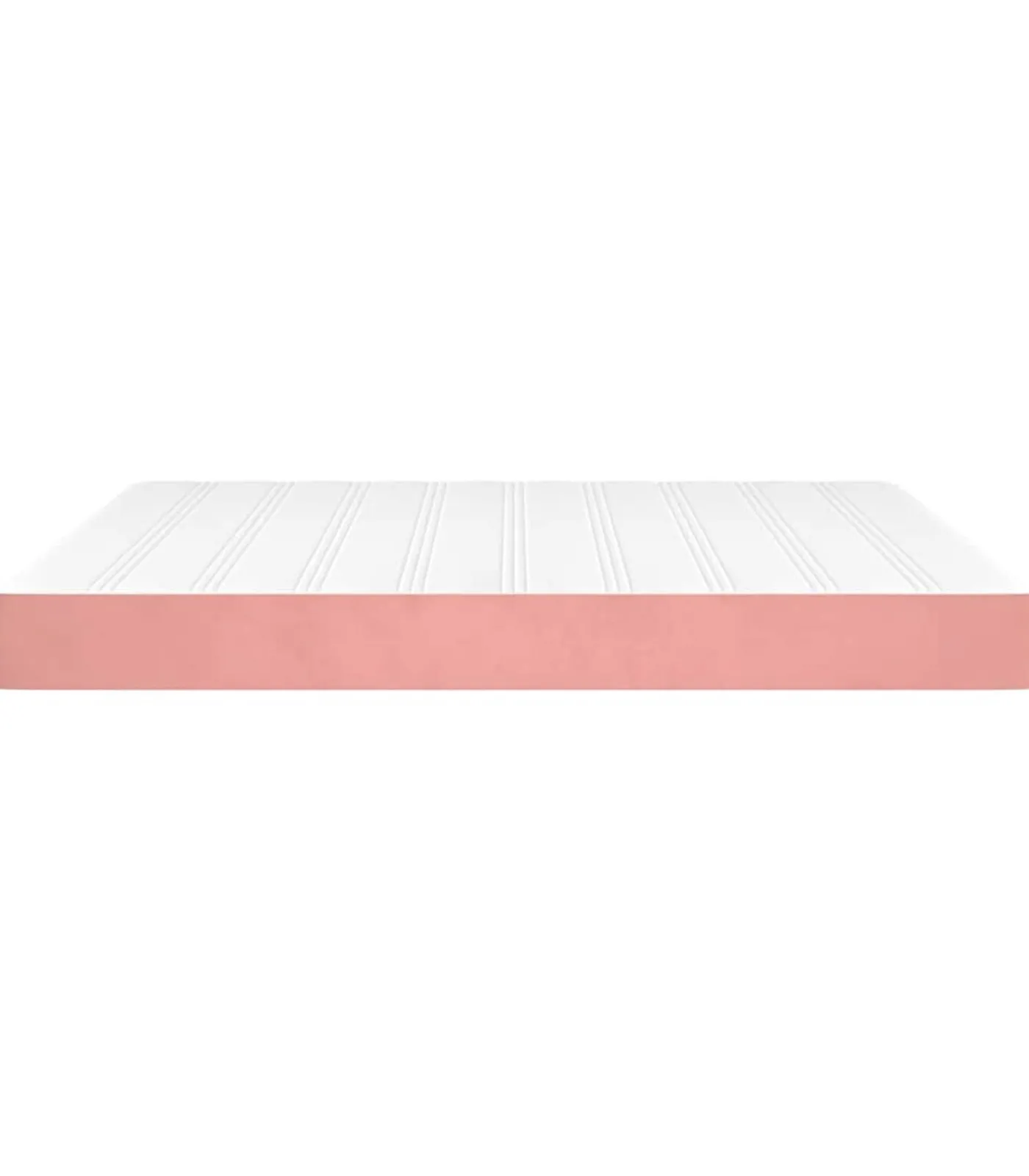 Hot Pocketveringmatras 160x220x20 cm fluweel roze Matrasbeschermer