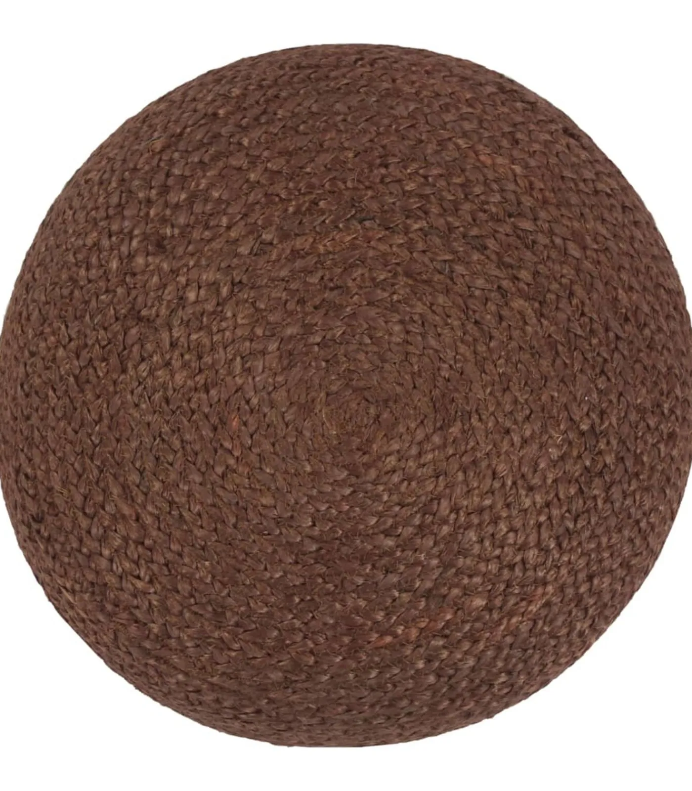 New Poef handgemaakt 40x45 cm jute bruin Stoelen