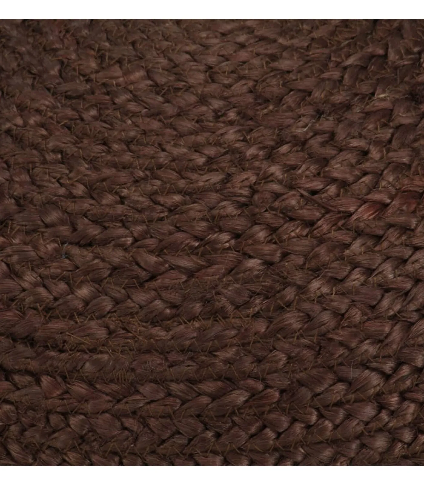 New Poef handgemaakt 40x45 cm jute bruin Stoelen