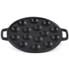 Poffertjespan - Gietijzer - ø 24 cm - 15 poffertjes Potten & Pannen