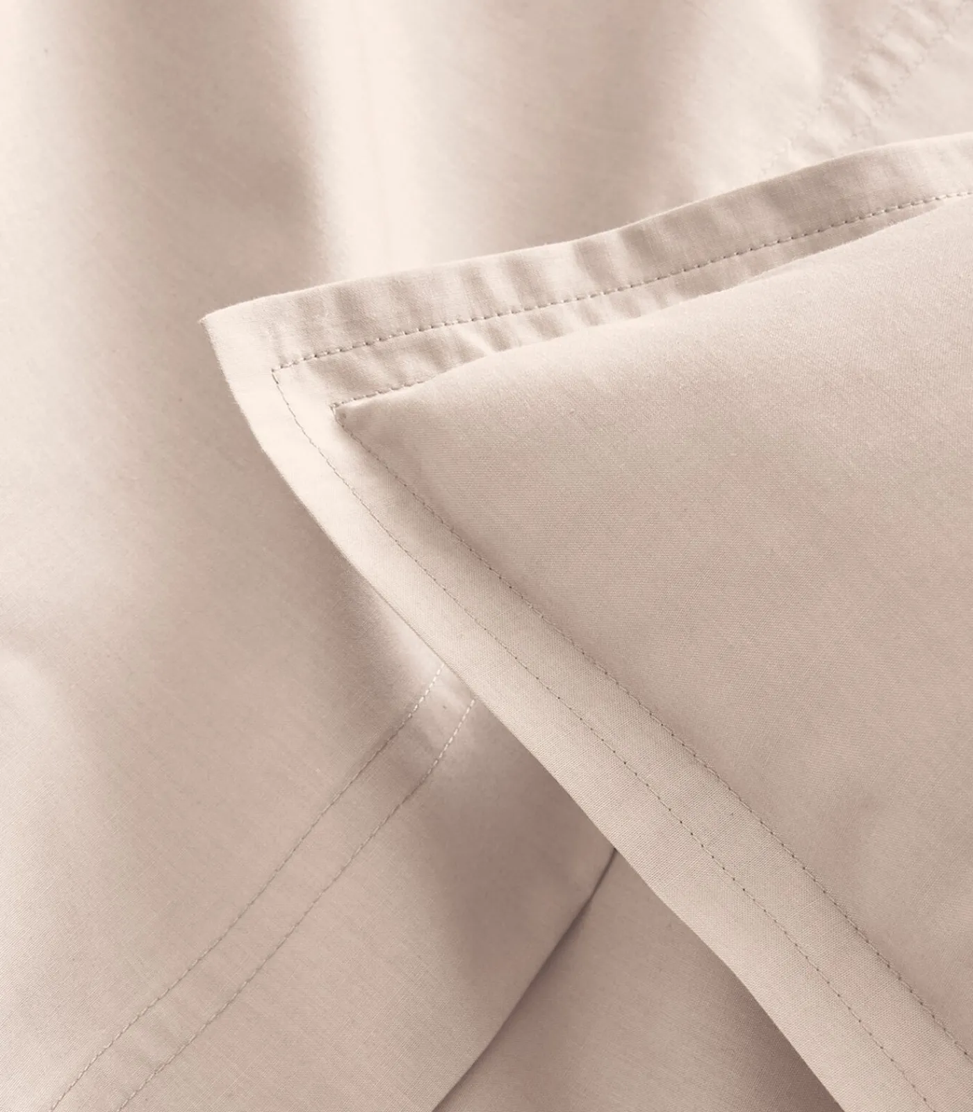 Online Première - Effen laken in katoen perkal 180x290 Lakens