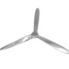 Outlet Propeller voor aan de muur 70 cm aluminium zilver Decoratie