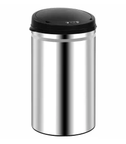 Sale Prullenbak met automatische sensor 40 L roestvrij staal Manden En Bakken