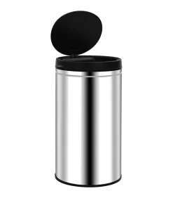 Hot Prullenbak met automatische sensor 60 L roestvrij staal Manden En Bakken