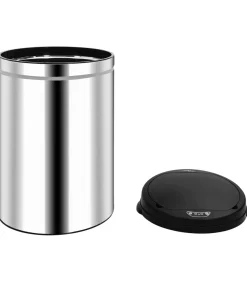 Online Prullenbak met automatische sensor 30 L roestvrij staal Manden En Bakken