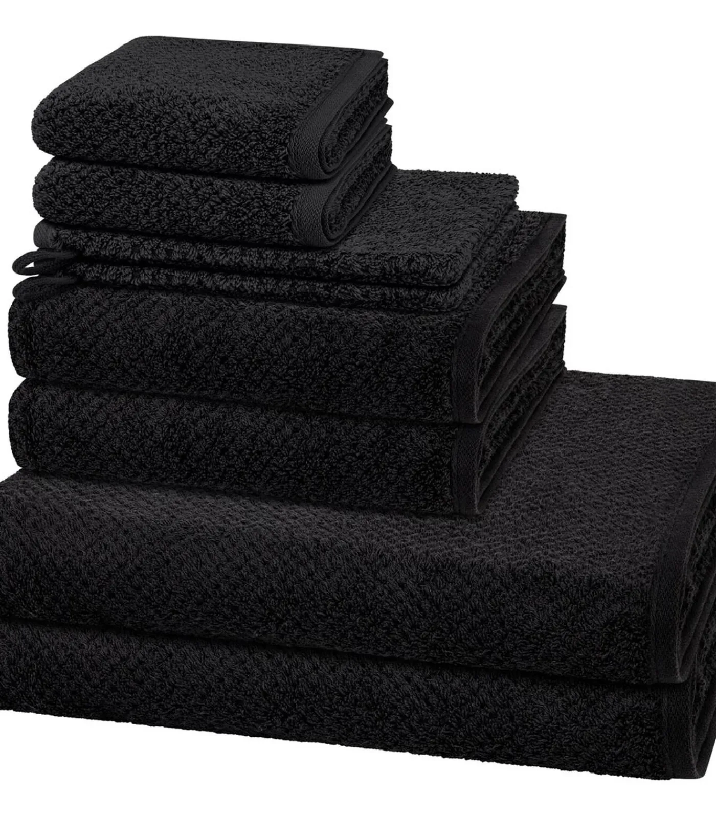 Pure 8-delige handdoekenset Badset