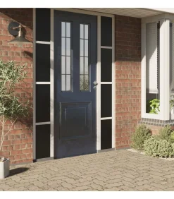 Best Raamfolie statisch matzwart 45x500 cm PVC Decoratie