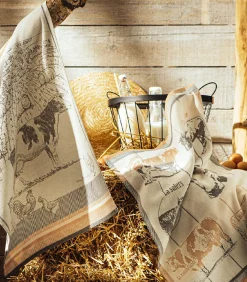 Online Races bovines - Tafellinnen Theedoek Keuken- & Tafellinnen