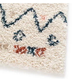 Hot Rechthoekig hoogpolig vloerkleed met etnisch patroon 120x170 cm Tapijten