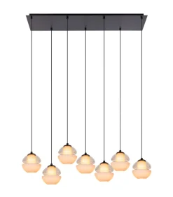 Sale Reese 7 - Hanglamp - Zwart Hanglampen