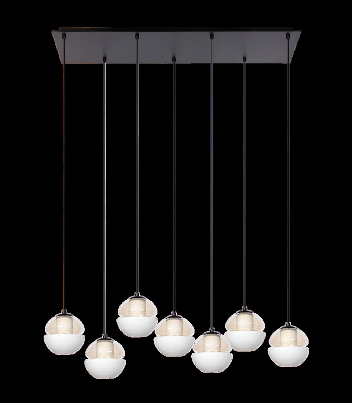 Sale Reese 7 - Hanglamp - Zwart Hanglampen