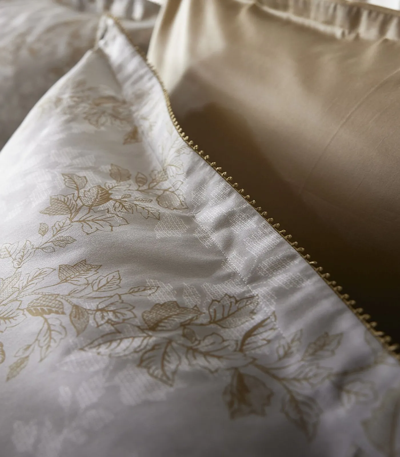 Best Rocaille - Kussensloop in katoen satijn met print Kussenslopen