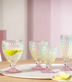 Online Rode wijnglas Boston Pearl Glazen & Karaffen