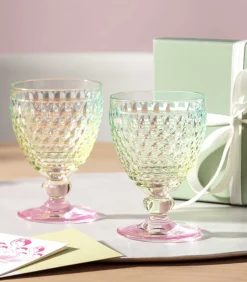 Online Rode wijnglas Boston Pearl Glazen & Karaffen